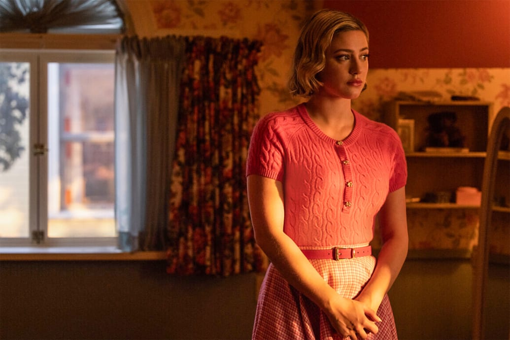 Lili Reinhart as Betty Cooper in Riverdale.