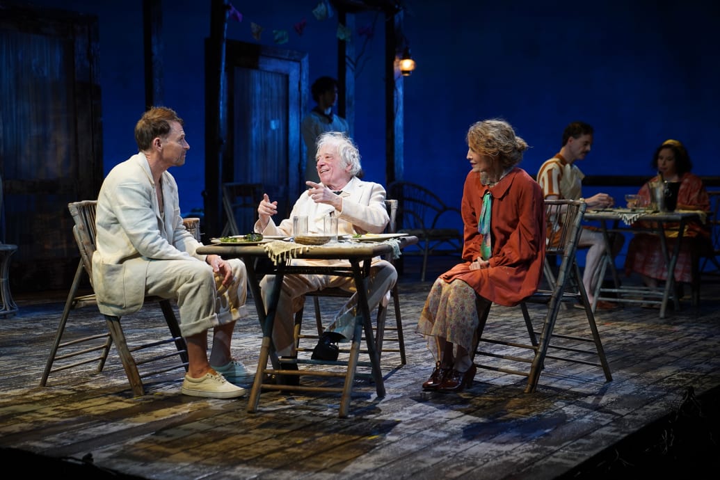 Tim Daly as Rev. Shannon, Austin Pendleton as Nonno and Jean Lichty as Hannah.