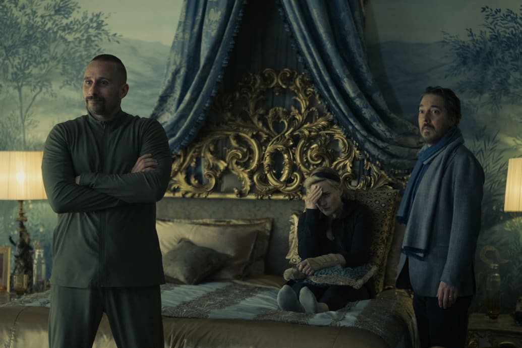 Matthias Schoenaerts, Kate Winslet, and Guillaume Gallienne.