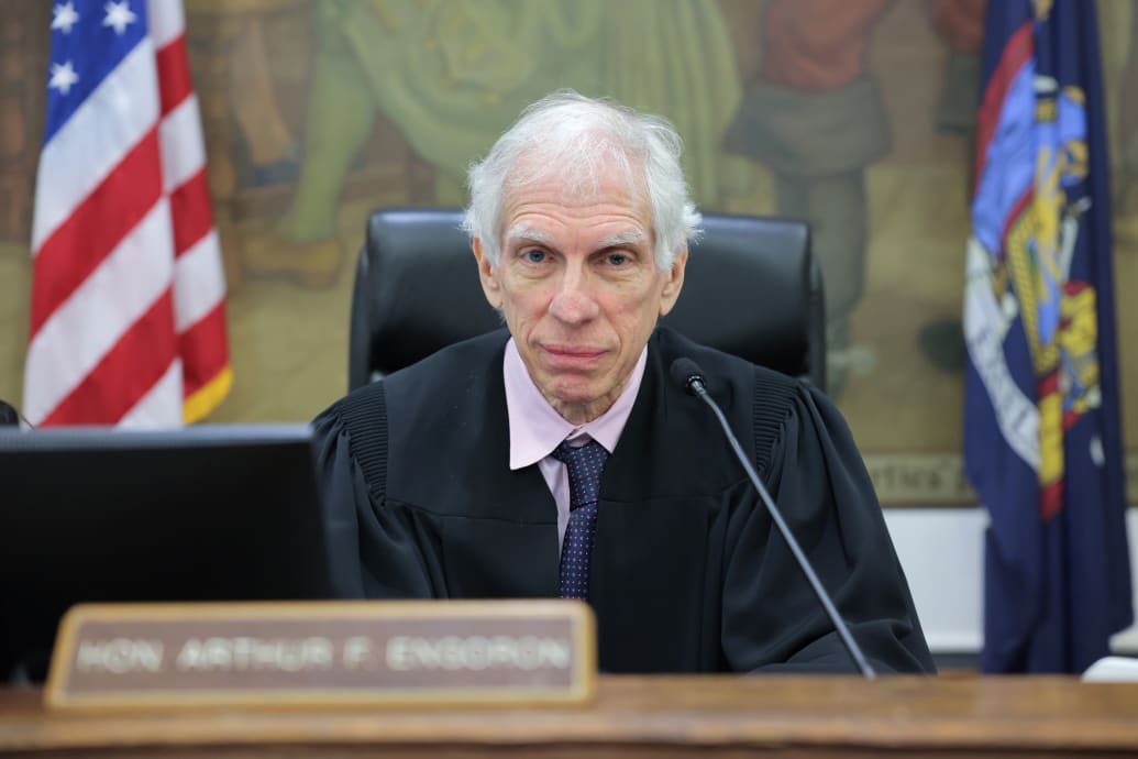 Judge Arthur F. Engoron presides over Donald Trump's civil fraud case.