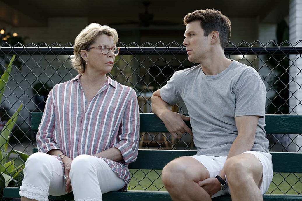 Annette Bening and Jake Lacy on Apples Never Fall.