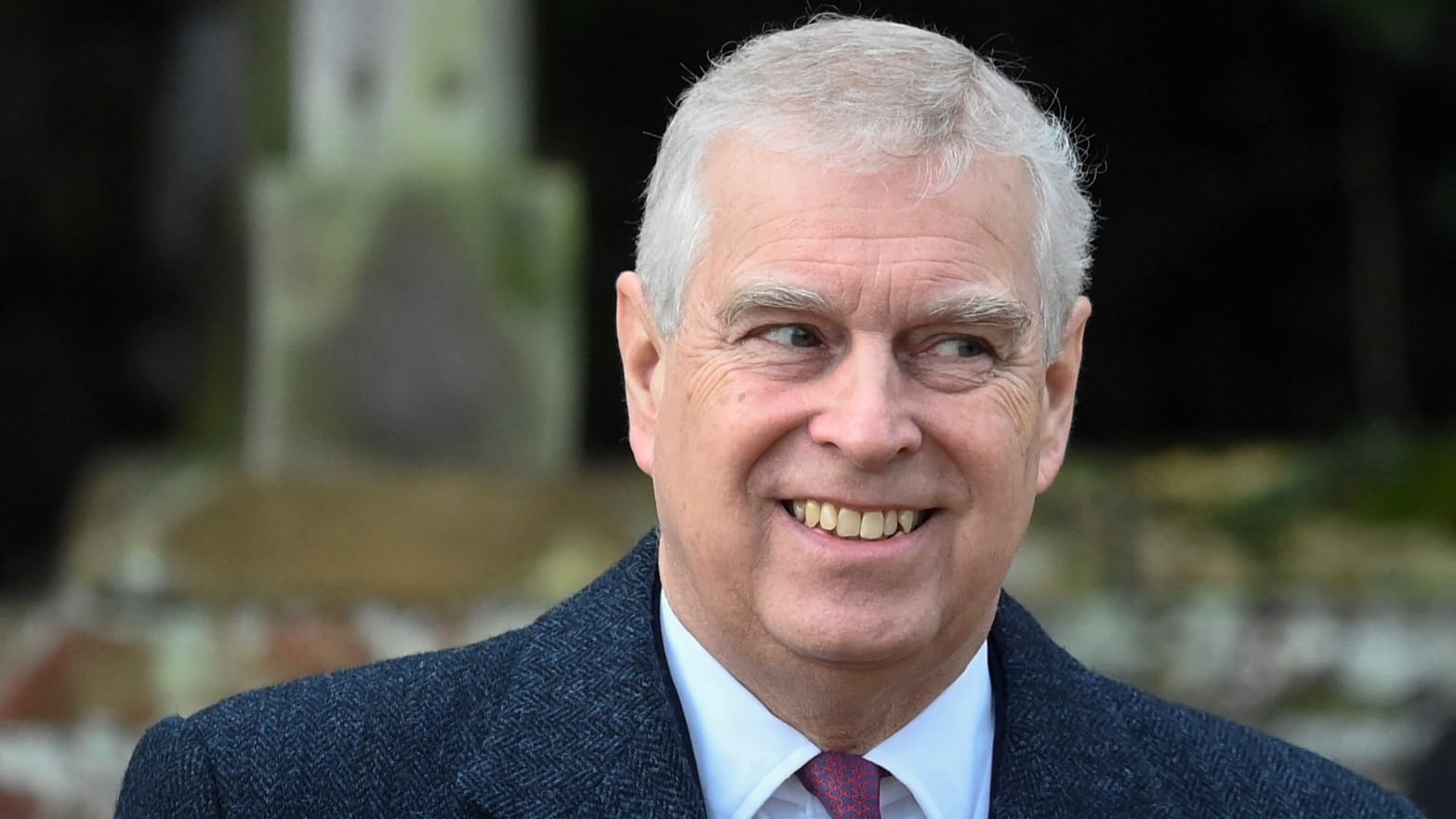 Prince Andrew attends the Royal Family's Christmas Day service at St. Mary Magdalene's church, as the Royals take residence at the Sandringham estate in eastern England, Britain December 25, 2022.