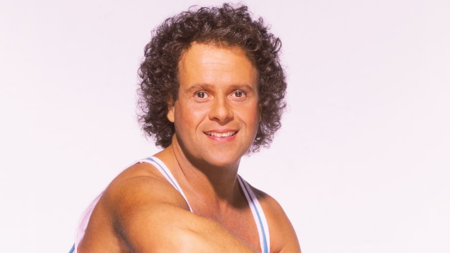 Actor Richard Simmons poses for a portrait in 1992 in Los Angeles, California.