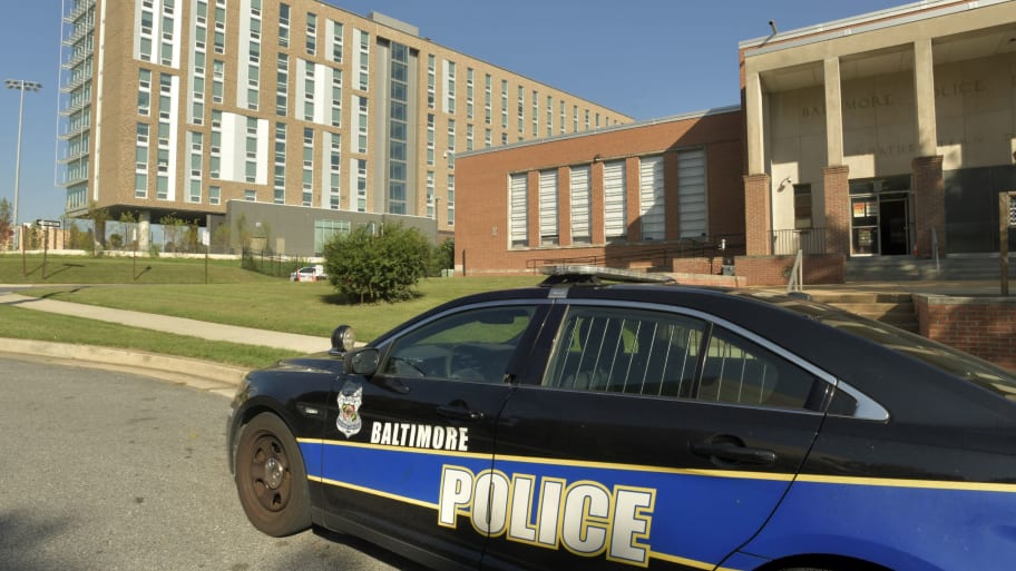 The Morgan State University campus was quiet Wednesday morning after a shooting on Tuesday evening that injured five people