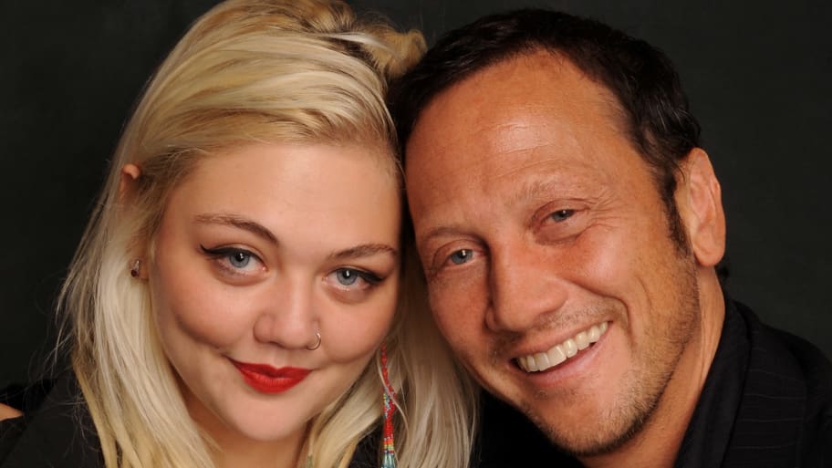 Elle King and Rob Schneider in 2009.