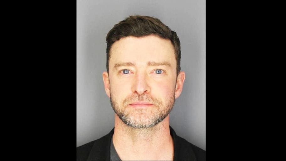 Justin Timberlake is shown in this police booking photo after he was arrested for driving while intoxicated, in this handout picture