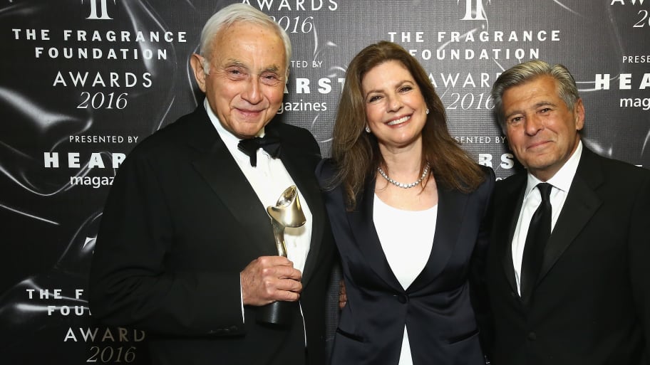 Les Wexner and Abigail Wexner.