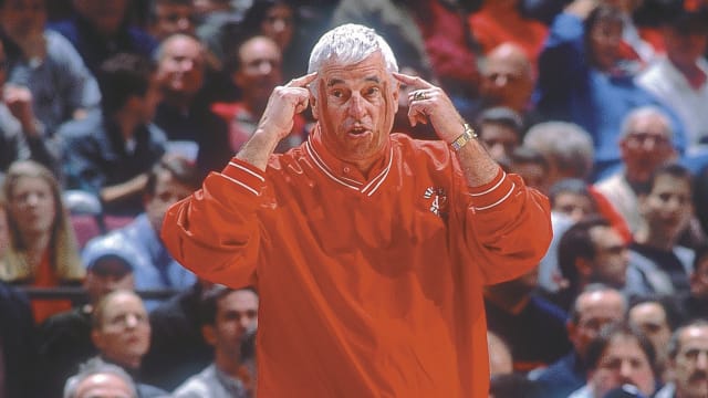 Indiana coach Bobby Knight