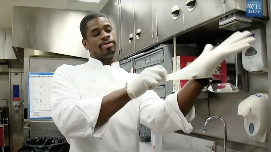 Longtime chef for former President Barack Obama and his family Tafari Campbell.
