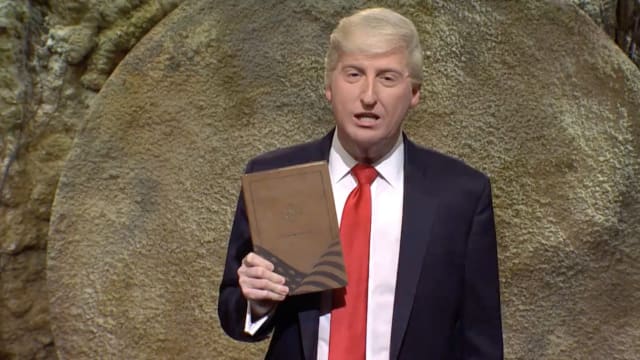 James Austin Johnson portrays Donald Trump on “Saturday Night Live.”