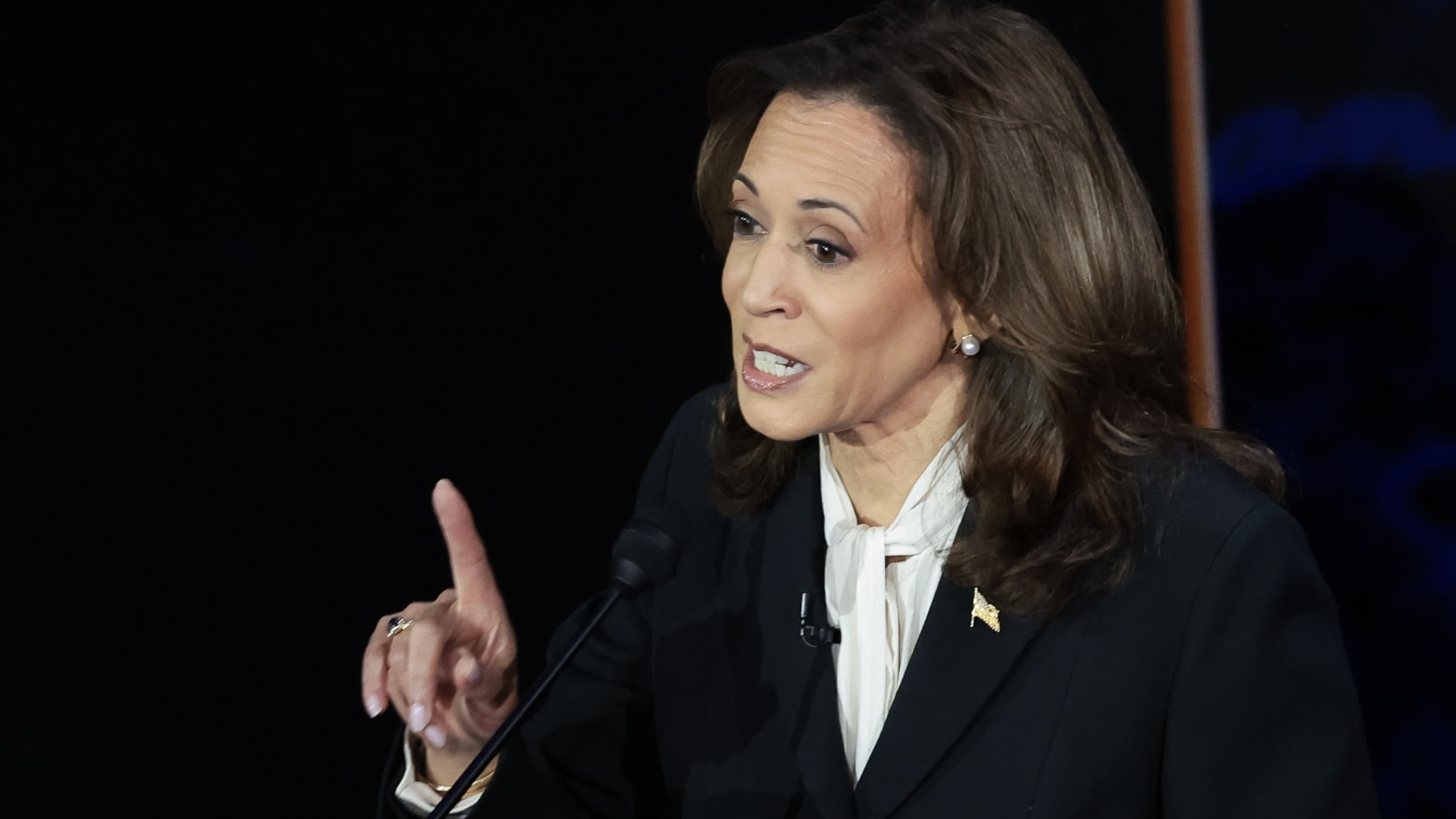 Vice President Kamala Harris at her debate with former President Donald Trump.