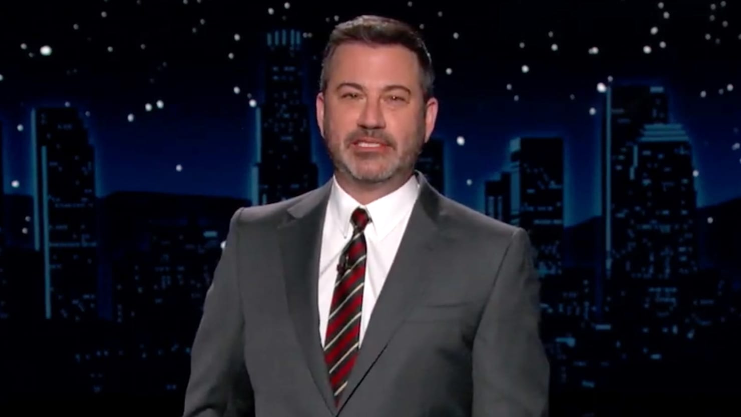 Jimmy Kimmel talks about Mitch McConnell, says you ‘popped’ with Trump