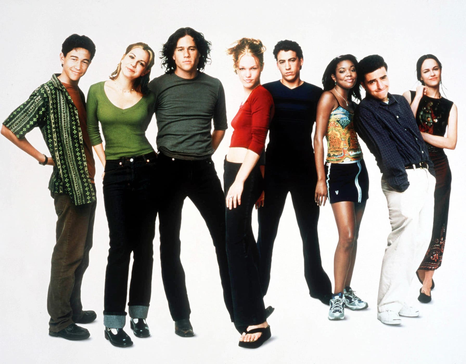 The young stars of '10 Things I Hate About You' .