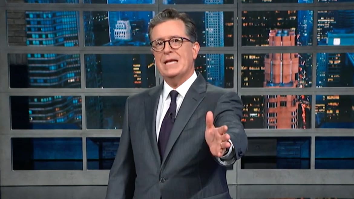 Stephen Colbert Nails Matt Gaetz for Going After Mike Pence