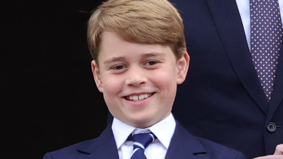 Prince George at Buckingham Palace in 2022. 