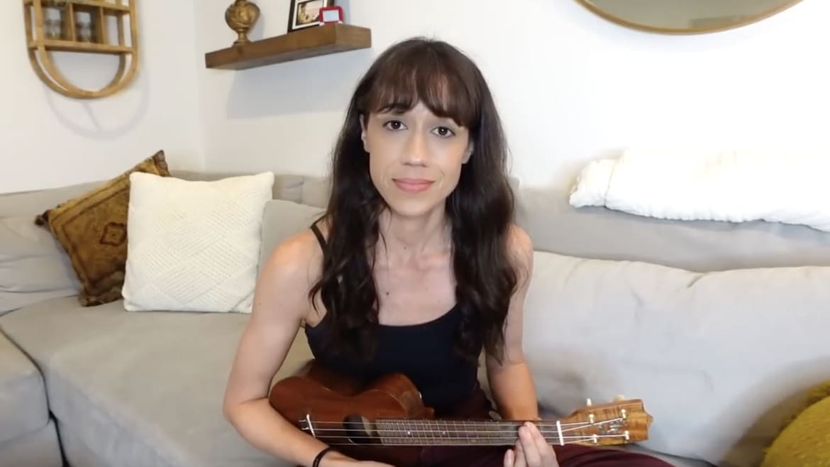 YouTube Star Colleen Ballinger Responds to ‘Toxic’ Allegations With Ukulele
