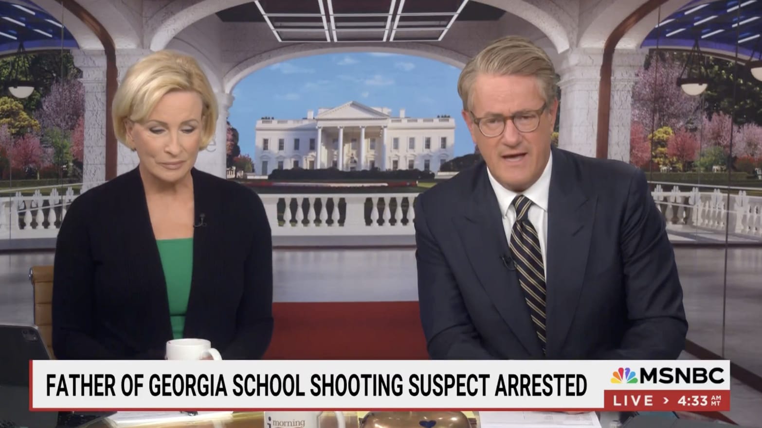 Republican lawmakers are to blame for JD Vance’s claim that school shootings are a “fact of life,” Joe Scarborough said.