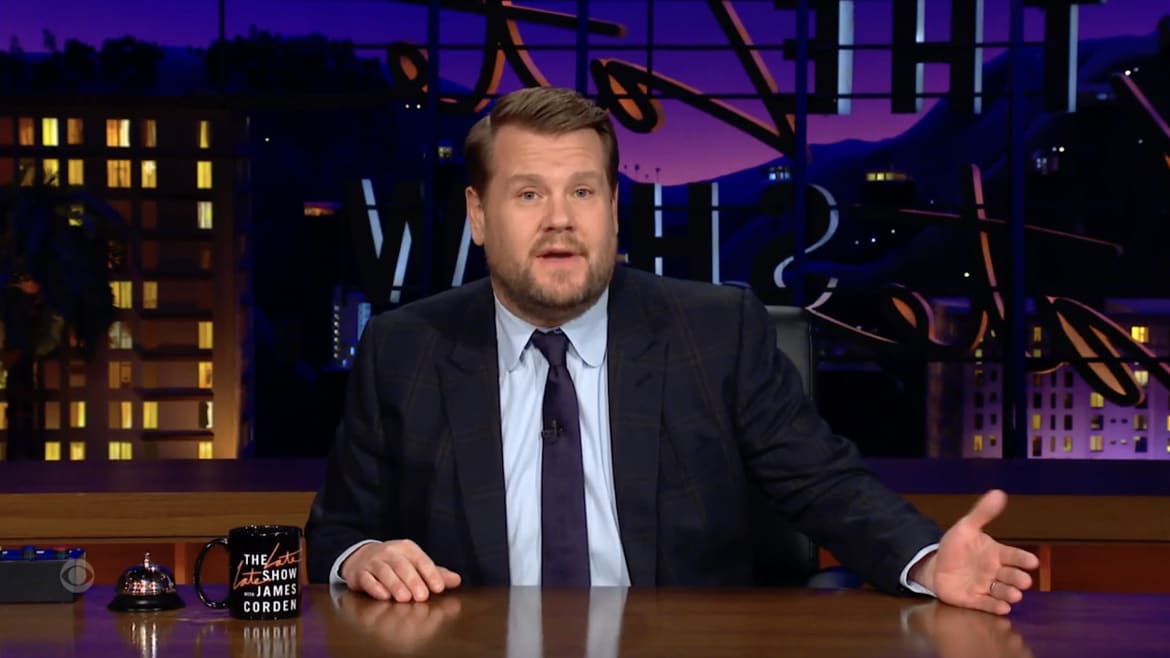 James Corden Blames Balthazar Blowup on Wife’s Food Allergy in ‘Late Late Show’ Apology