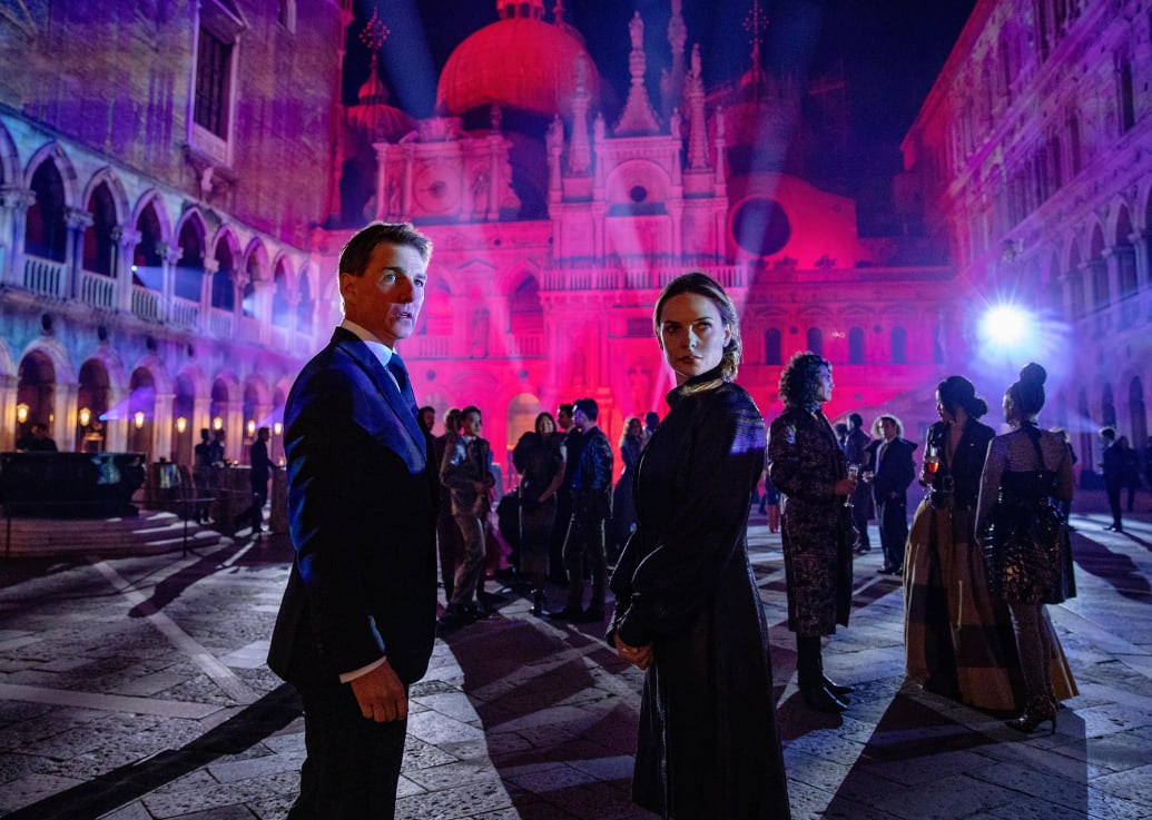 A photo of  Tom Cruise and Rebecca Ferguson in Mission: Impossible - Dead Reckoning Part One.