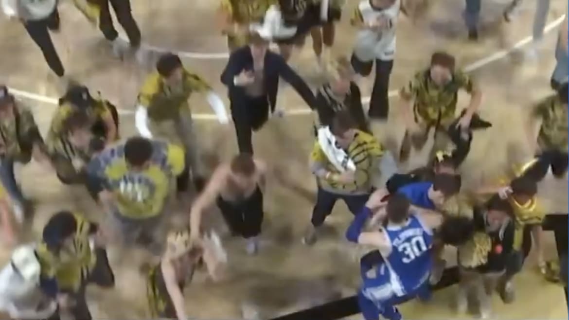 Watch: Duke Basketball Star Injured by Fans Storming Court