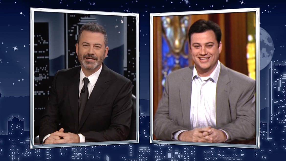 Jimmy Kimmel Dunks on His Critics in 20th Anniversary Show