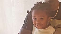 Wynter Smith, the 2-year-old allegedly kidnapped by Rashad Trice in Lancing, Michigan. The FBI is offering a $25,000 reward for information.