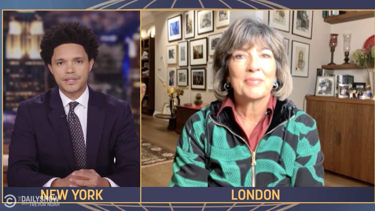 Christiane Amanpour Reveals on ‘Daily Show’ Why She Was Never Going to Put on That Headscarf