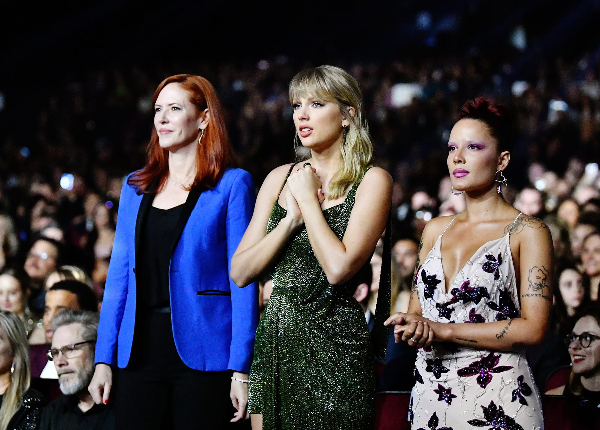 Tree Paine, Taylor Swift, and Halsey.