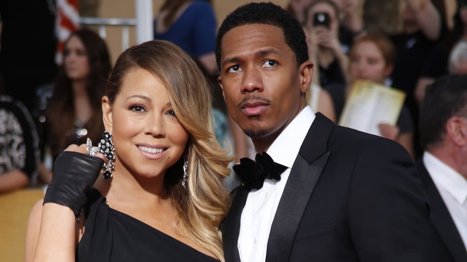 Mariah Carey and then-husband, Nick Cannon