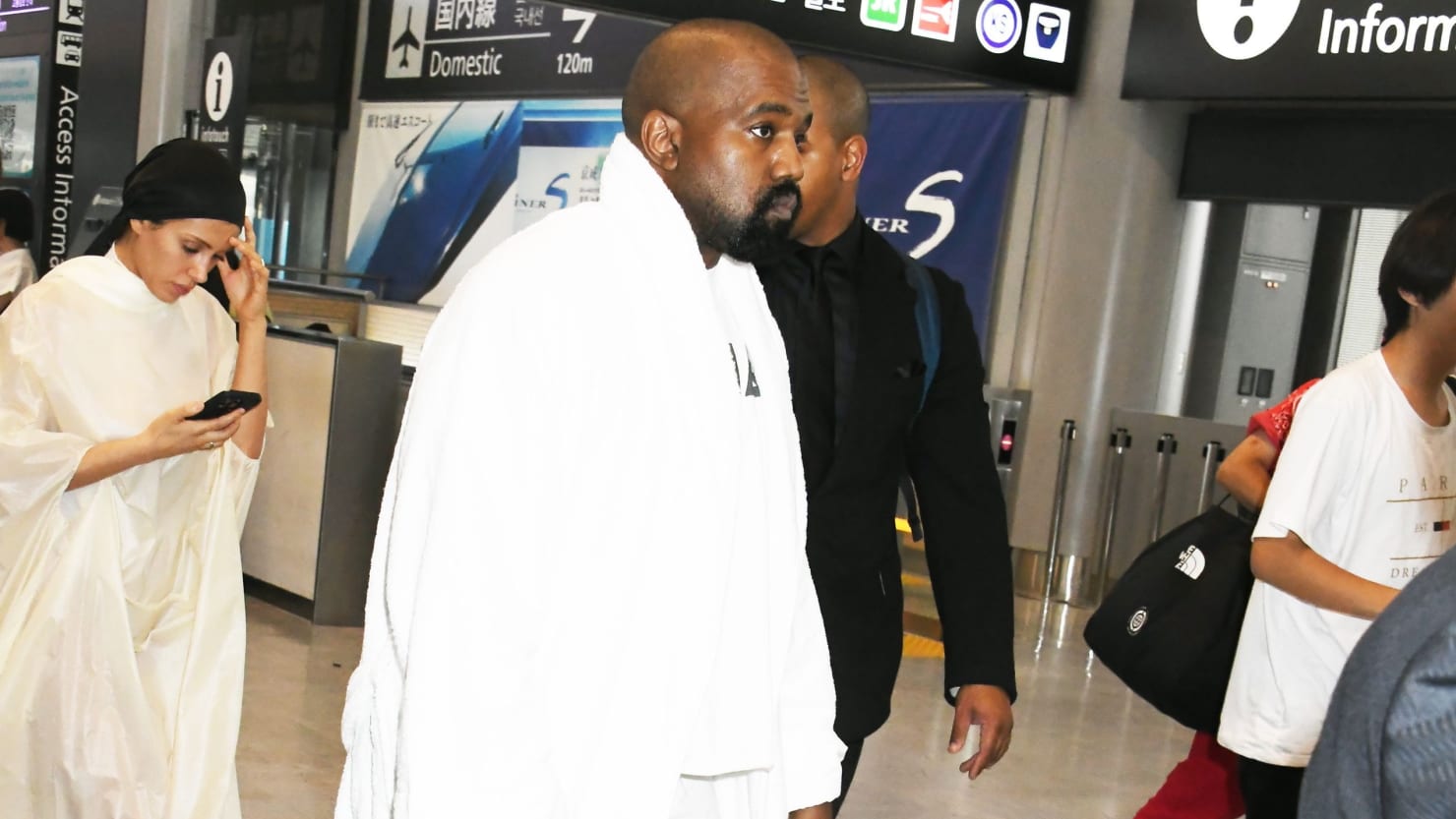 Kanye West Is the King of Flying Coach