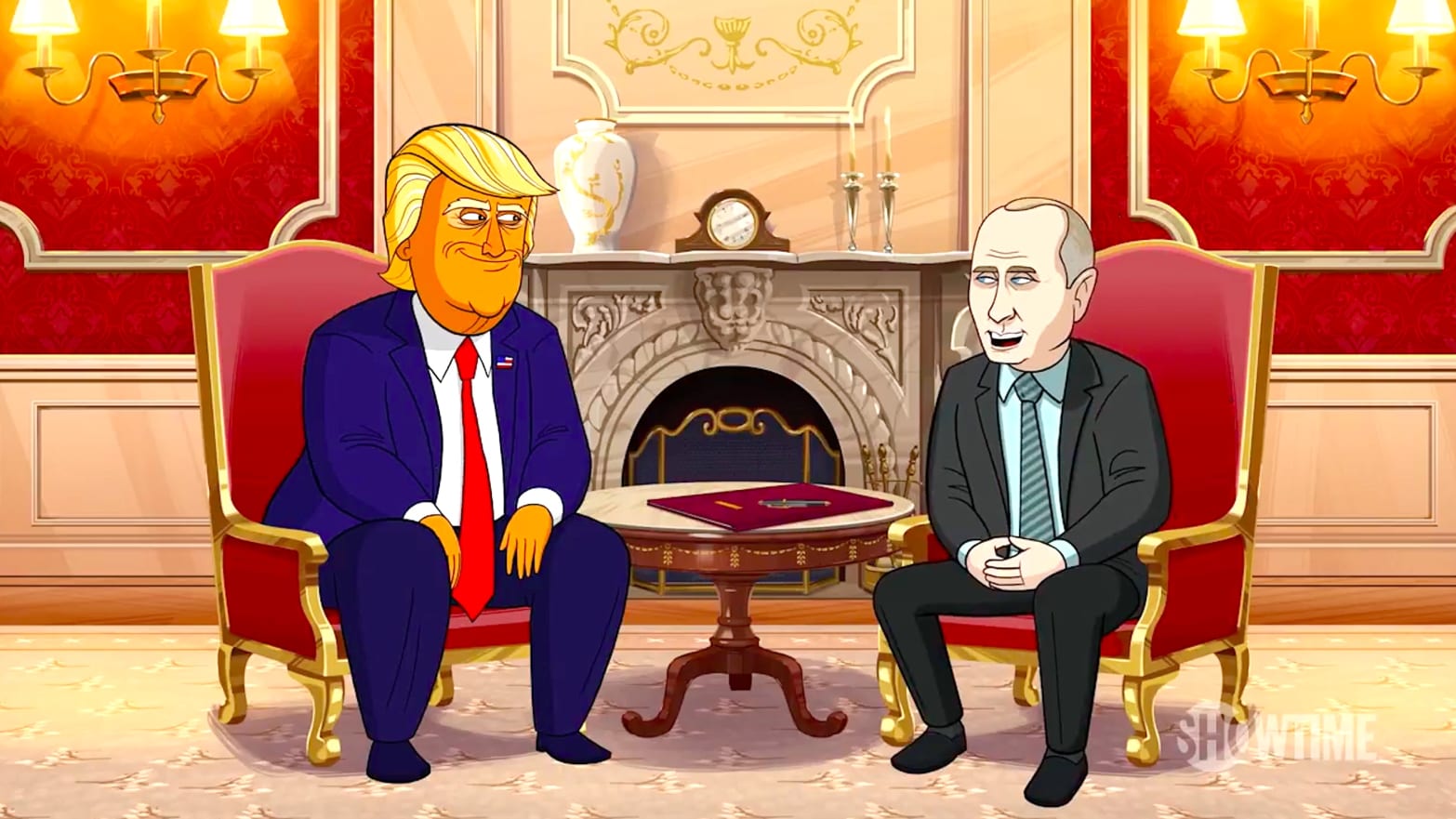 Putin Shows Trump 'Pee Tape' in 'Our Cartoon President' Season 2 Premiere