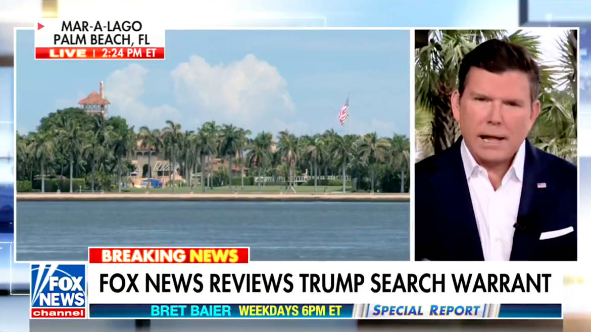 Fox News’ Bret Baier Shuts Down Trump: ‘Obama Documents Were Handled Properly’