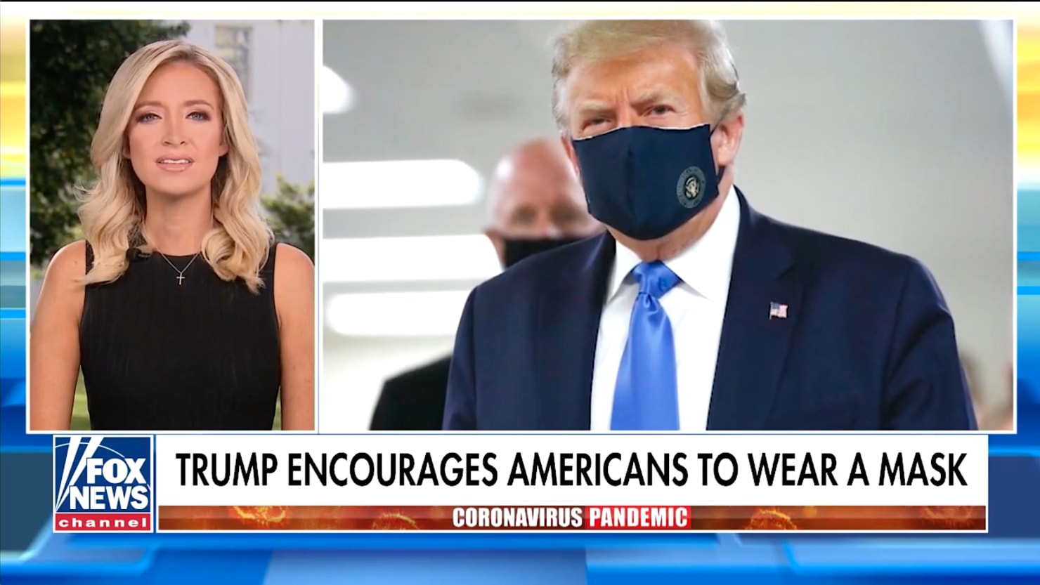 Kayleigh Urges Fox Viewers to 'Follow Trump's Lead' on Masks - The Daily Beast