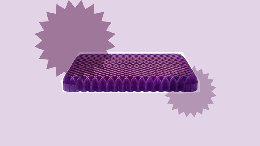 Purple Royal Seat Cushion in Purple
