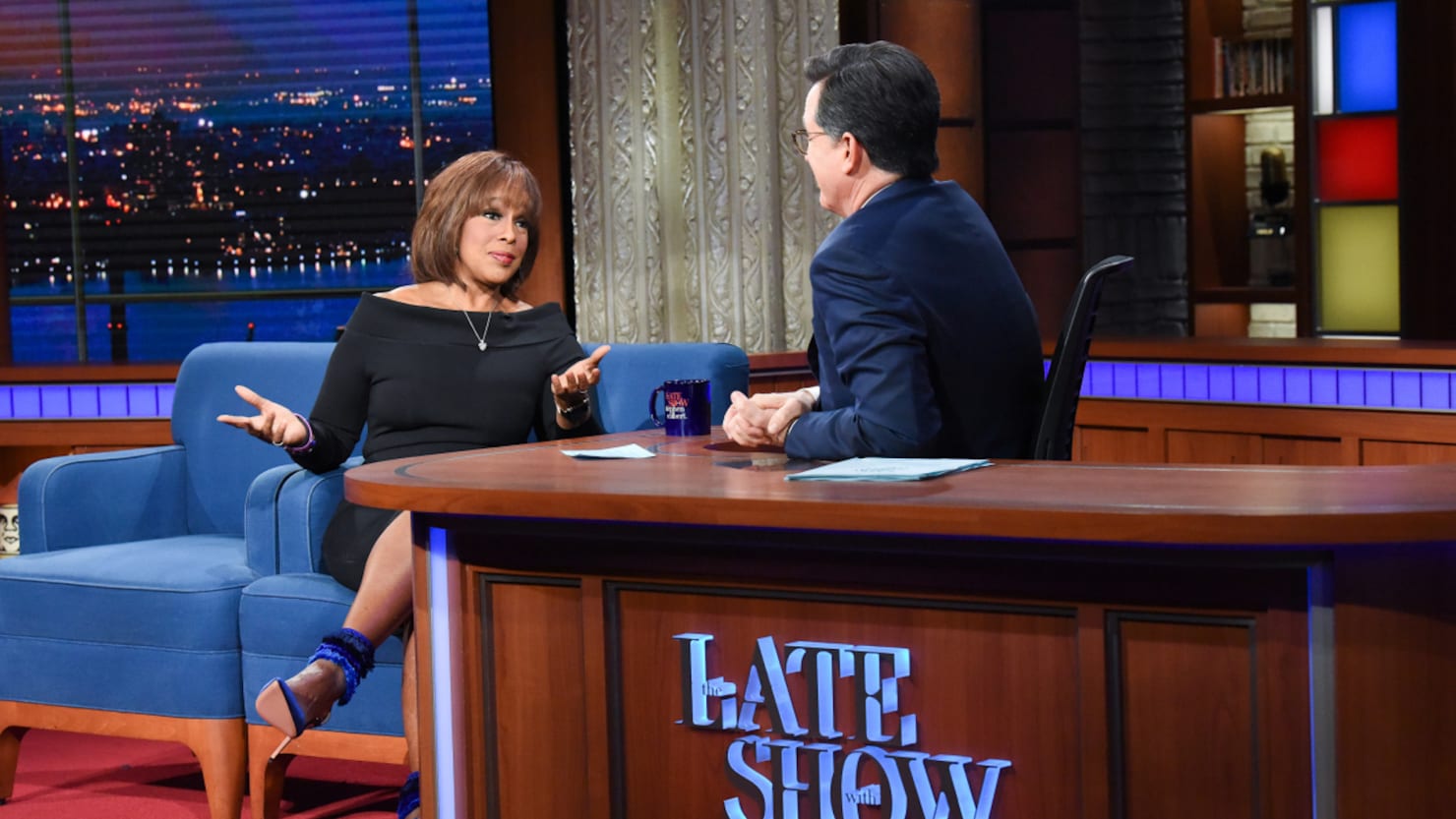 Gayle King Fires Back at Fox News Host Jesse Watters.