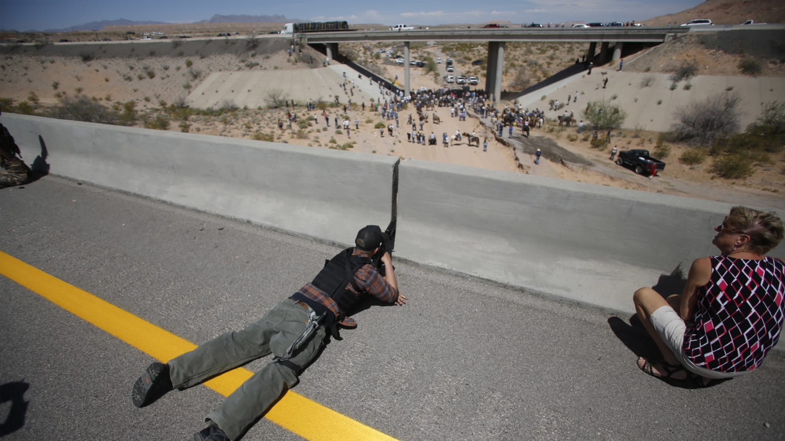 Cliven Bundy 'Protesters' Allegedly Pointed Rifles at Feds