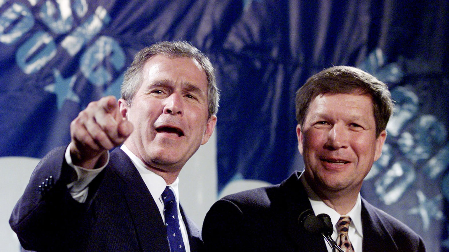 When Kasich Was a Cocky Conservative Who Tried To Stop George W pic