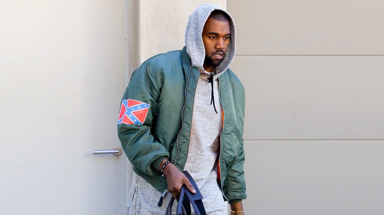 Kanye West Blue Bomber Jacket  US Rapper Kanye West Bomber Jacket