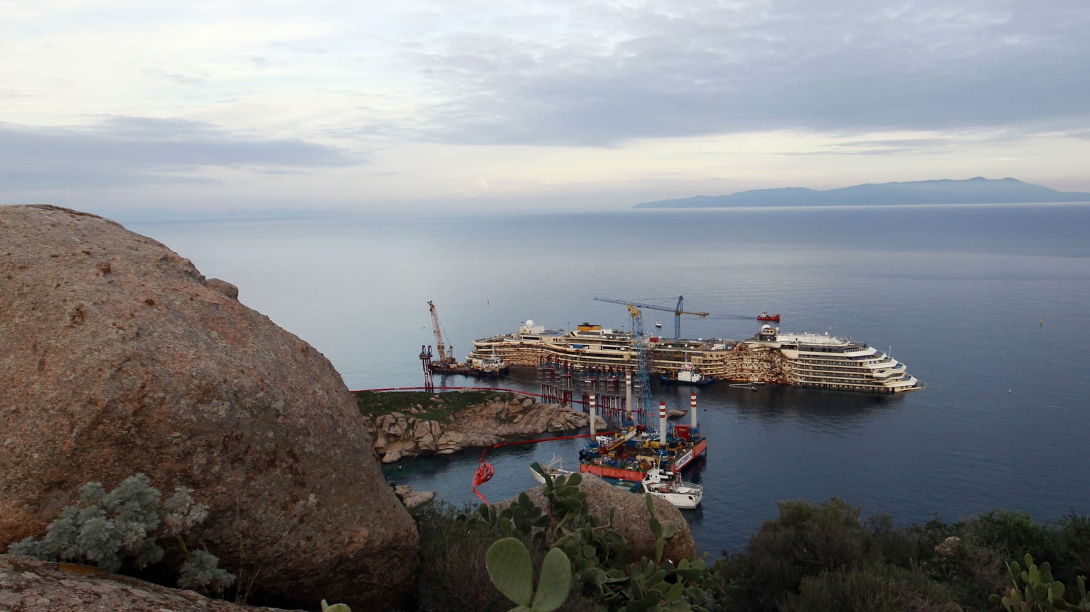 Two Years On Costa Concordia Remains The Wreck Italy Can T