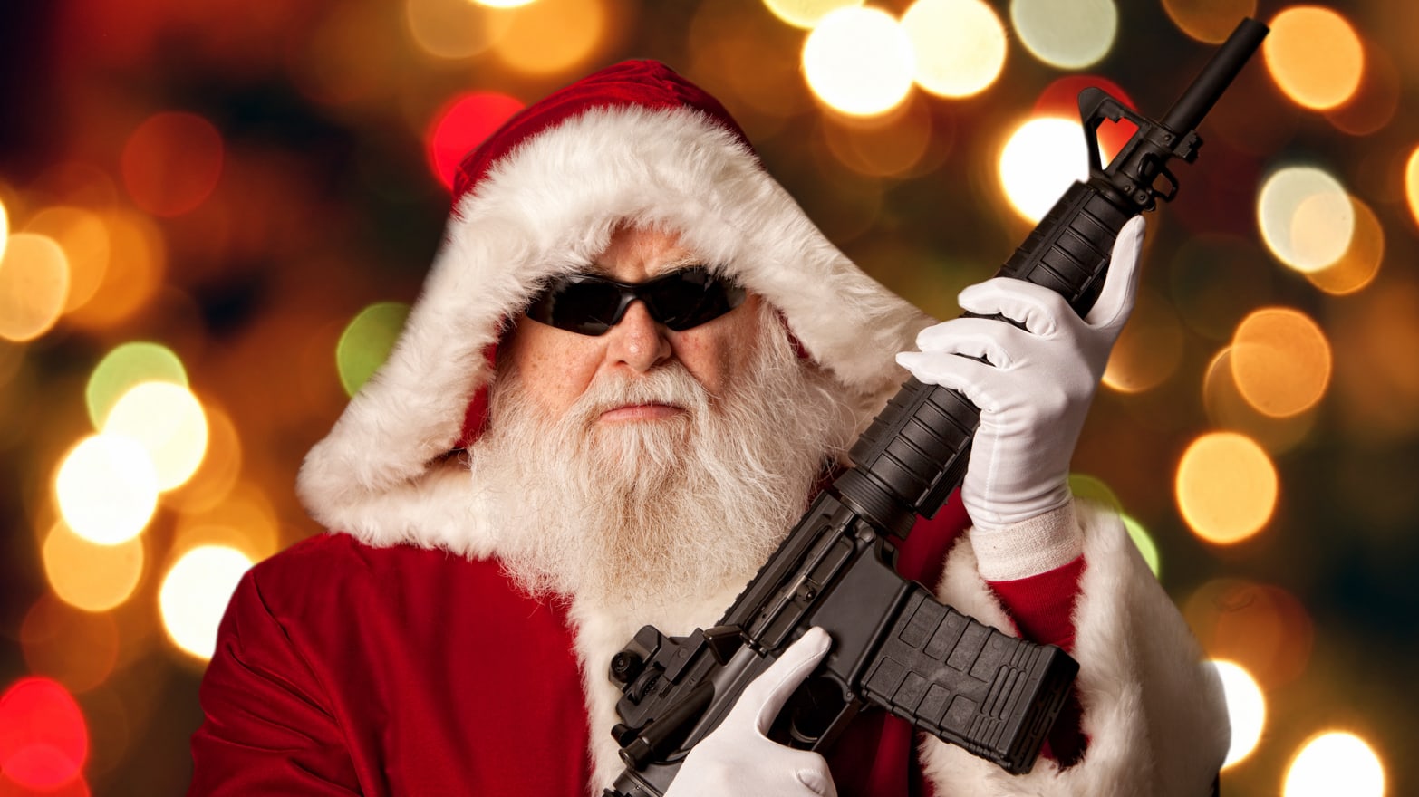 Santa With Guns