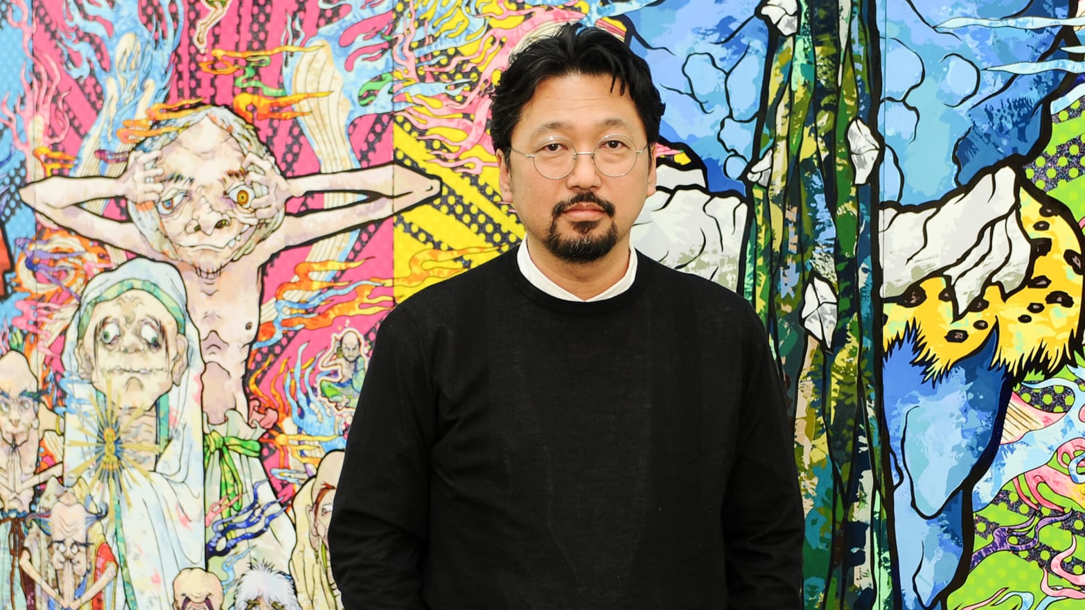 Only Takashi Murakami Would Make a Black Rainbow - The New York Times