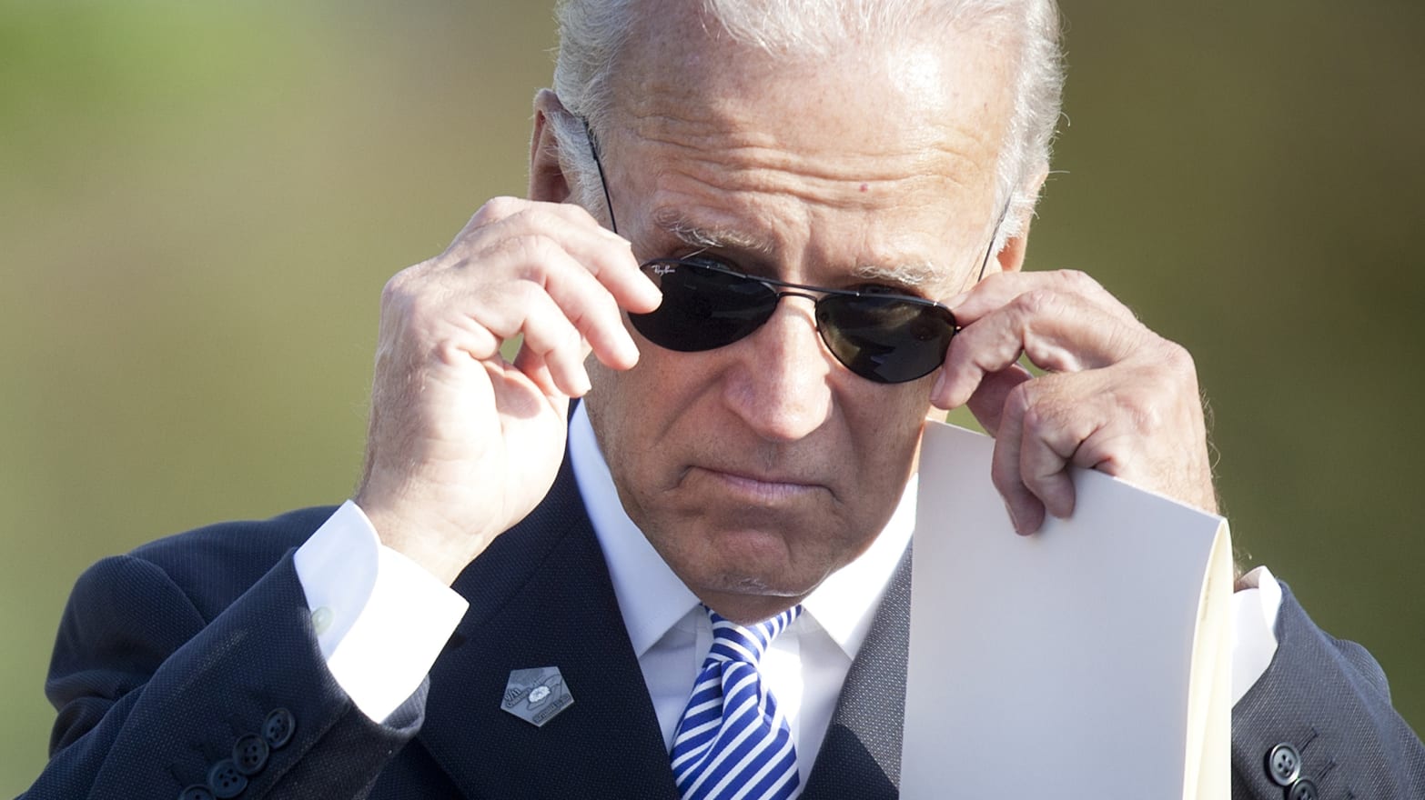 Where There's Trouble, You'll Usually Find Joe Biden