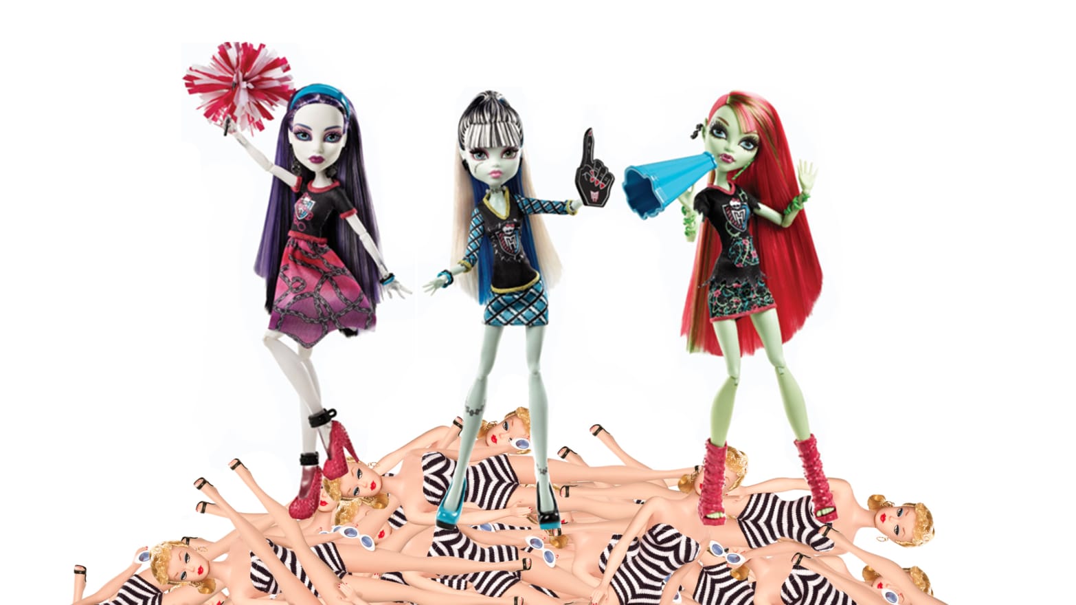 embargo Mundtlig Accord Barbie Is Out, Monster High Is In