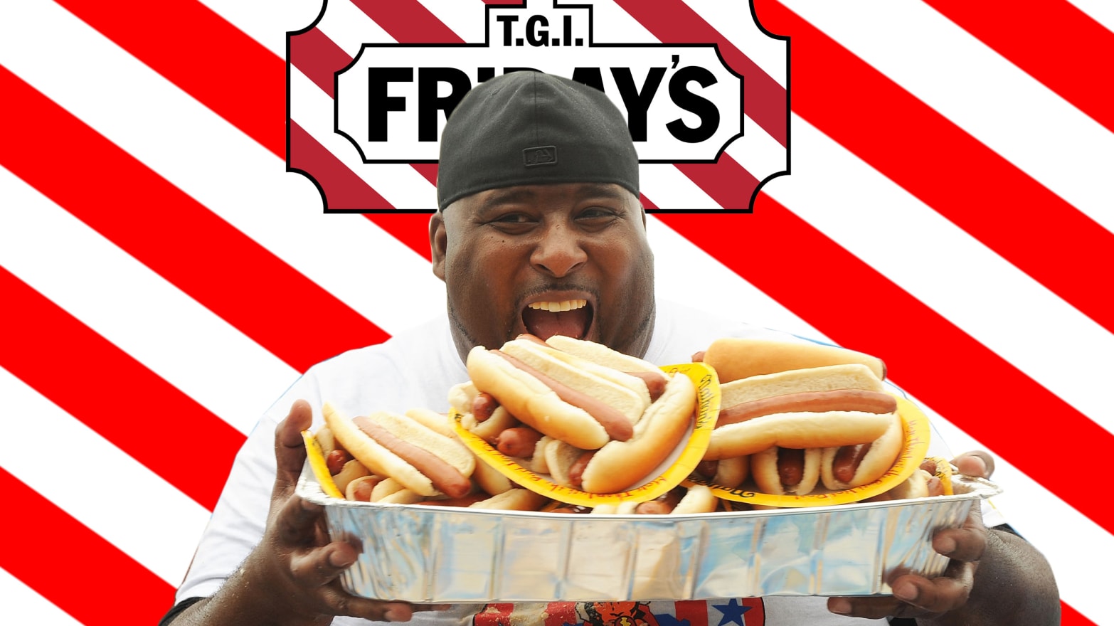 We Took a Competitive Eater to TGI Fridays. 