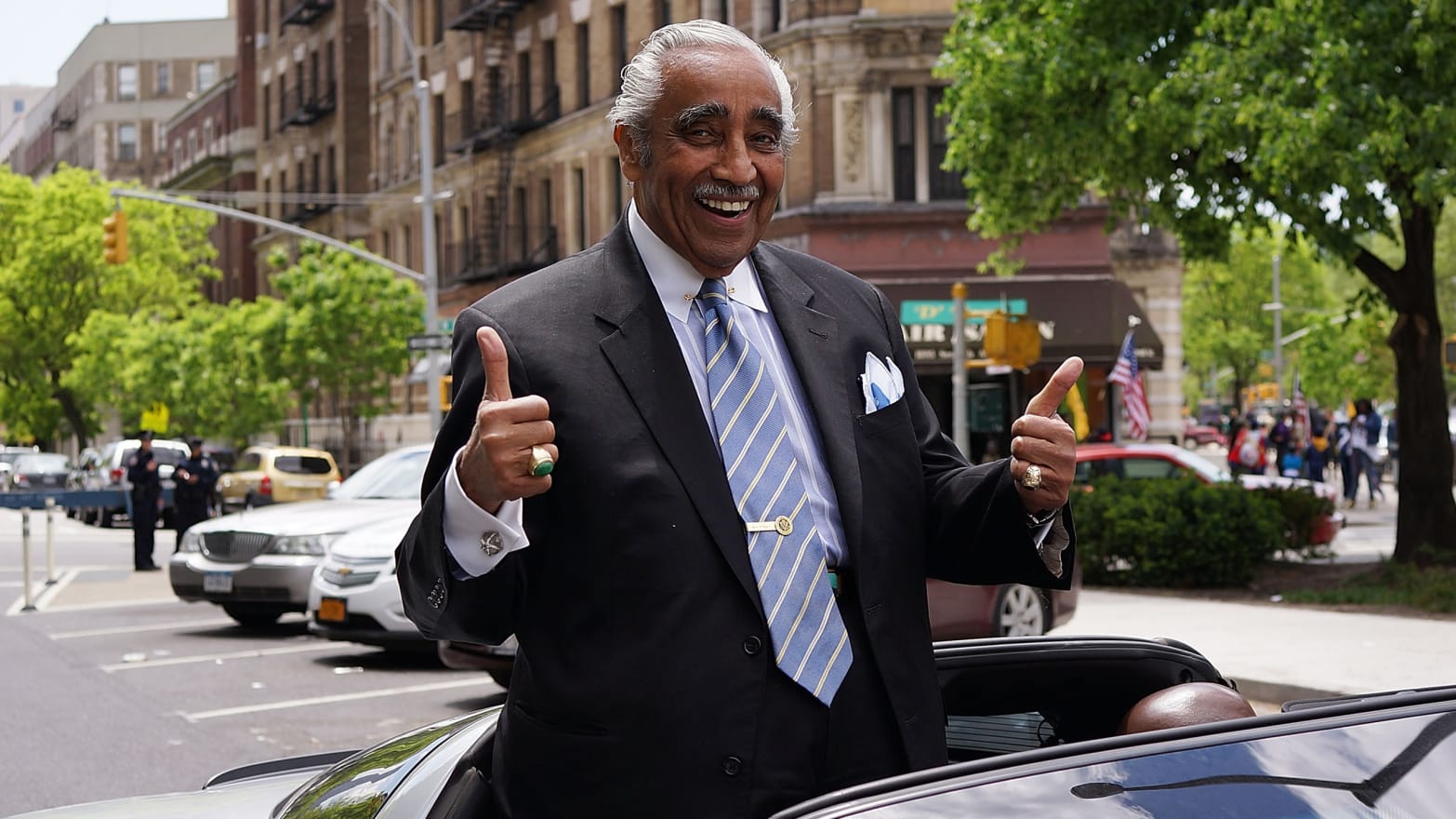84 Year-Old Charlie Rangel Tries Out This Hip-Hop All The Kids Are Talking  About