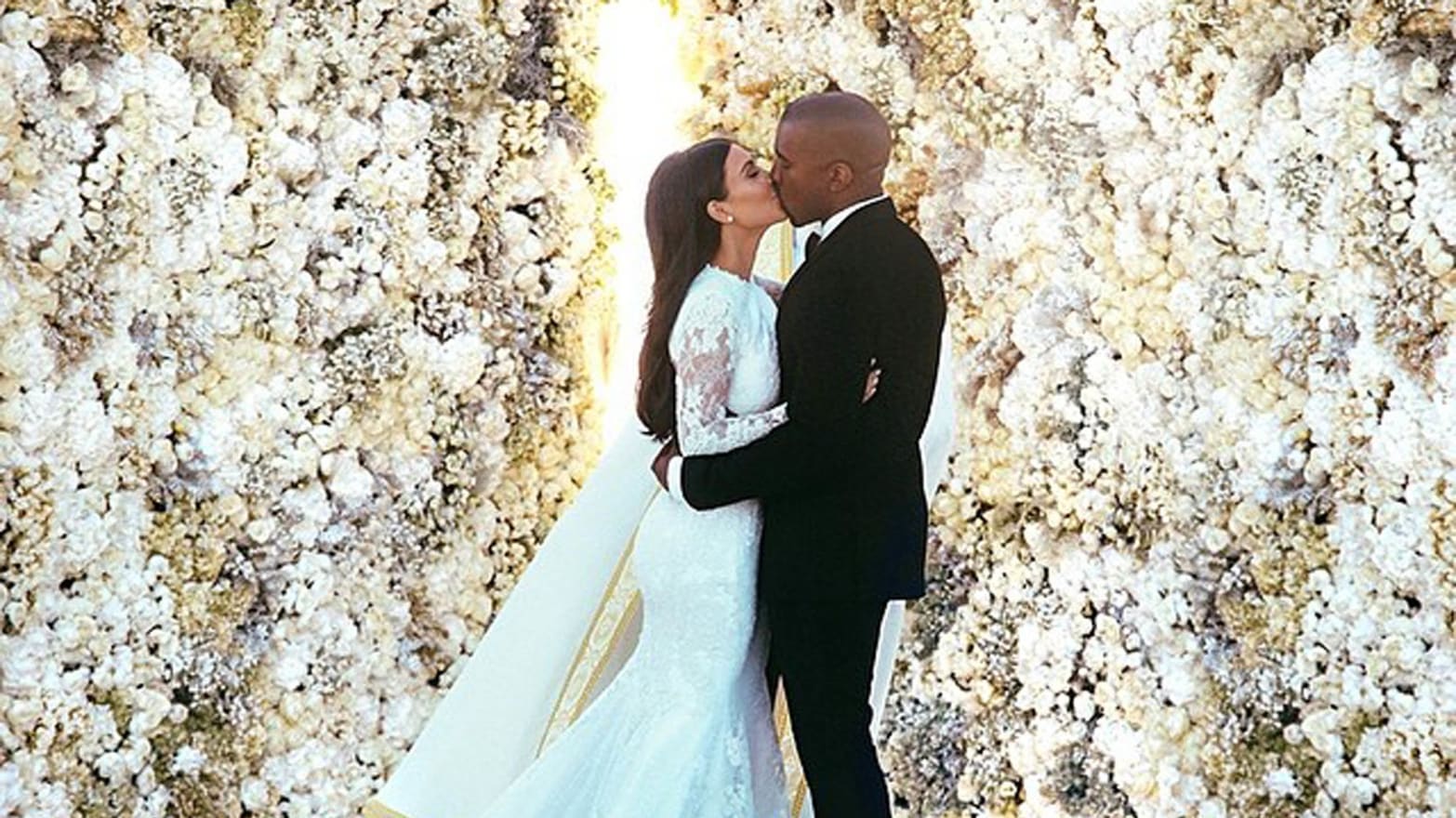 Kanye Wests Insane Week Bonnaroo Rants and the Instagram Wedding Photo image pic