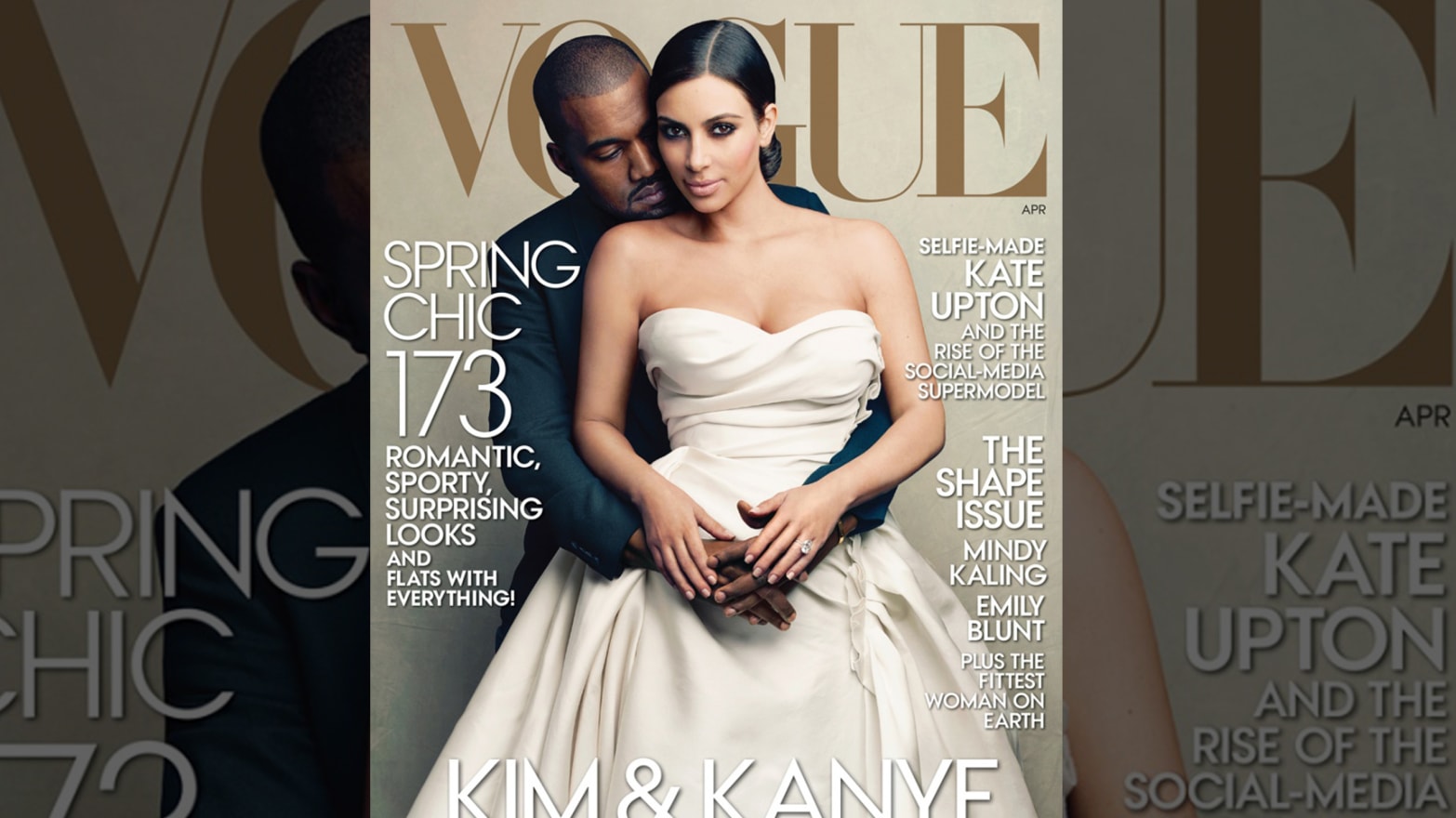 Kim Kardashian And Kanye West Finally Cover Vogue And The