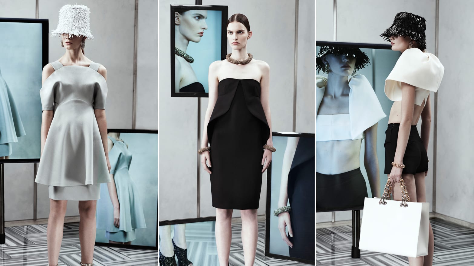 Wang goes for 'modern elegance' in Balenciaga debut at Paris