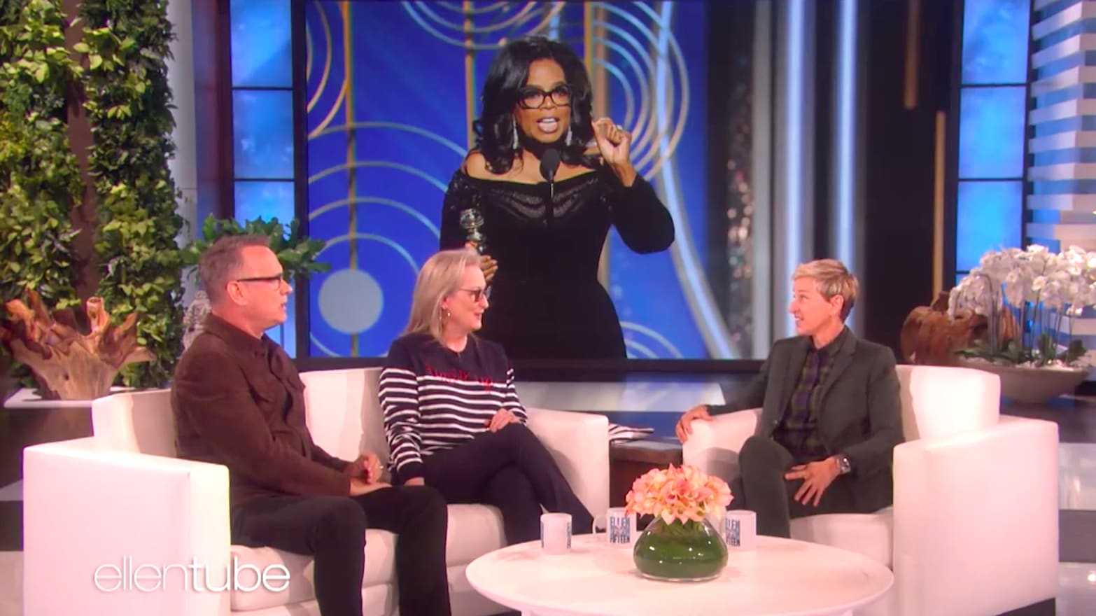 Meryl Streep, Tom Hanks, and Ellen Are All in for Oprah 2020