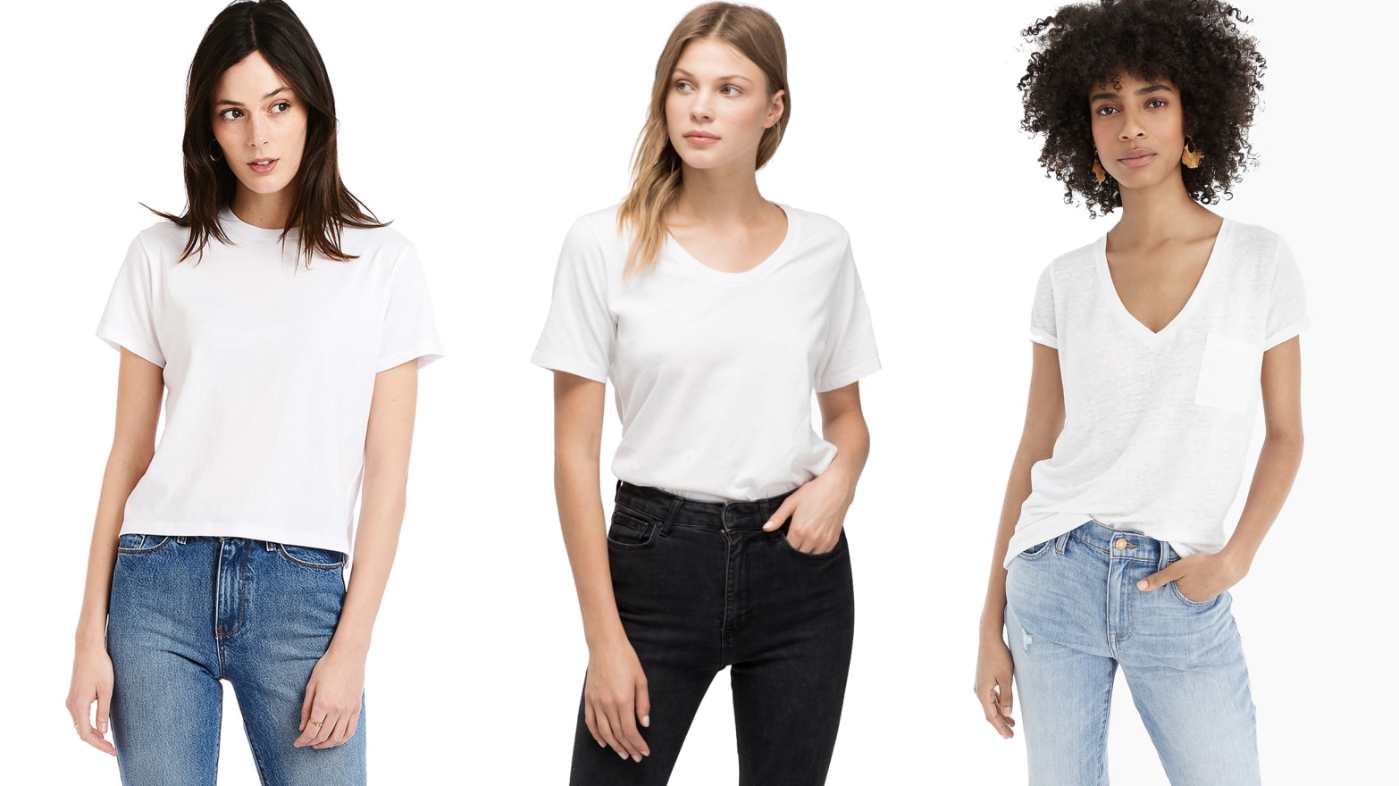 Women’s White T-Shirts That Will Last